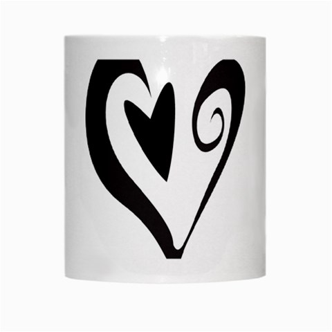 Heart Inside a Heart White Mug from ArtsNow.com Center