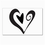 Heart Inside a Heart Postcard 4 x 6  (Pkg of 10)