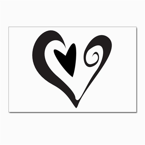 Heart Inside a Heart Postcards 5  x 7  (Pkg of 10) from ArtsNow.com Front