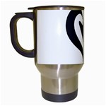 Heart Inside a Heart Travel Mug (White)