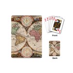 1730 Stoopendaal Map Of The World In Two Hemispheres   Geographicus   Wereltcaert Stoopendaal 1730 Playing Cards (Mini)