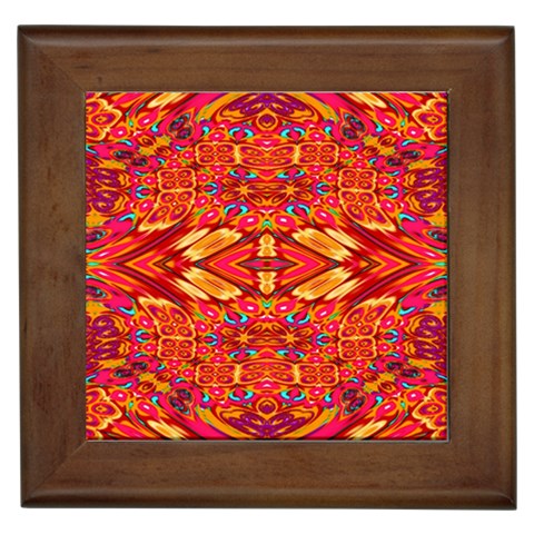Sugarpattern Framed Tile from ArtsNow.com Front