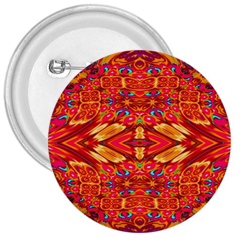 Sugarpattern 3  Button from ArtsNow.com Front