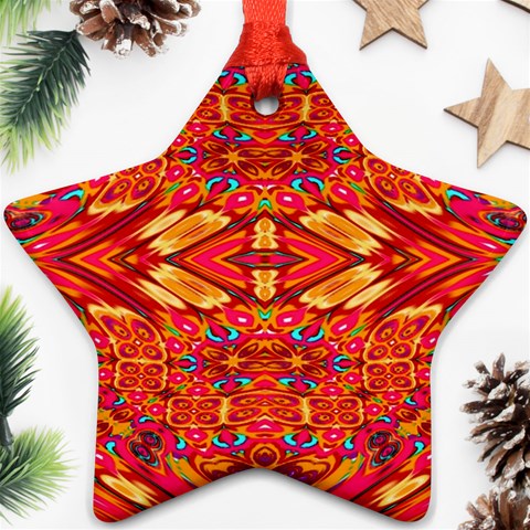 Sugarpattern Ornament (Star) from ArtsNow.com Front