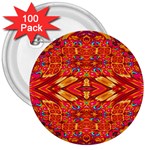 Sugarpattern 3  Button (100 pack)