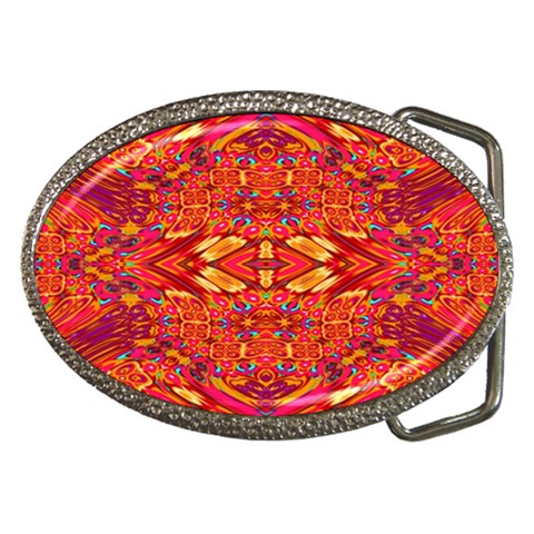 Sugarpattern Belt Buckle from ArtsNow.com Front