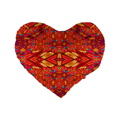 Sugarpattern 16  Premium Heart Shape Cushion  from ArtsNow.com Front
