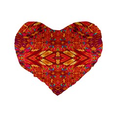 Sugarpattern 16  Premium Heart Shape Cushion  from ArtsNow.com Back