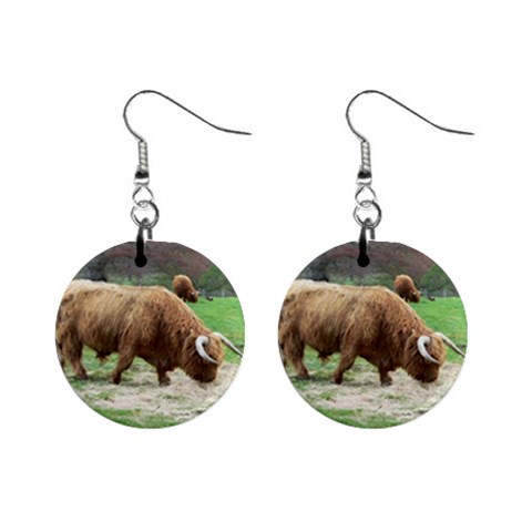 Eesign0016 1  Button Earrings from ArtsNow.com Front