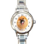  Round Italian Charm Watch