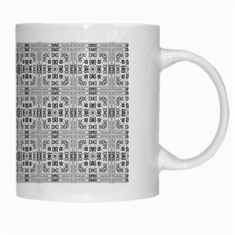 Dedertyui White Mug from ArtsNow.com Right
