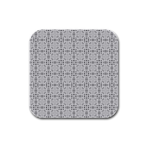 Dedertyui Rubber Square Coaster (4 pack) from ArtsNow.com Front