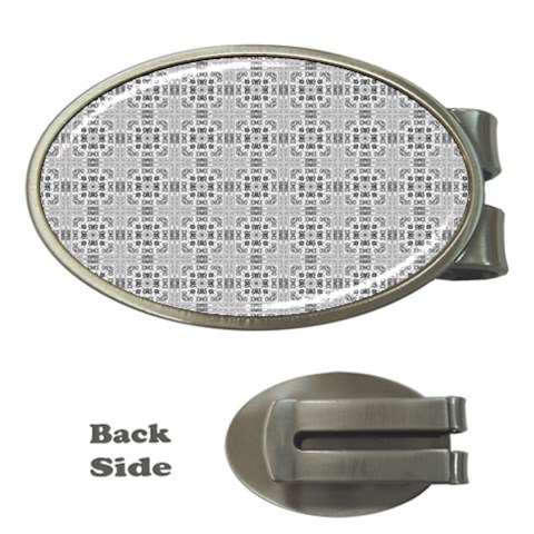 Dedertyui Money Clip (Oval) from ArtsNow.com Front