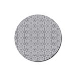 Dedertyui Rubber Round Coaster (4 pack)