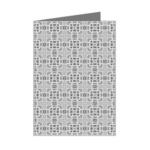 Dedertyui Mini Greeting Card from ArtsNow.com Left