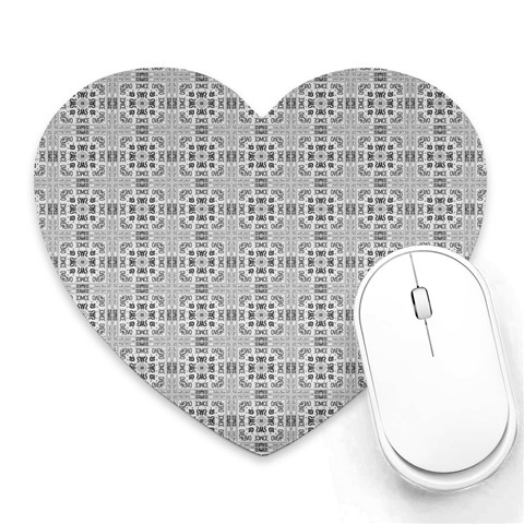 Dedertyui Mousepad (Heart) from ArtsNow.com Front