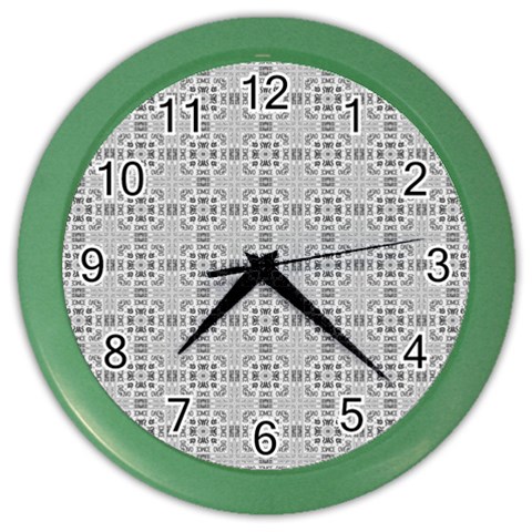 Dedertyui Color Wall Clock from ArtsNow.com Front