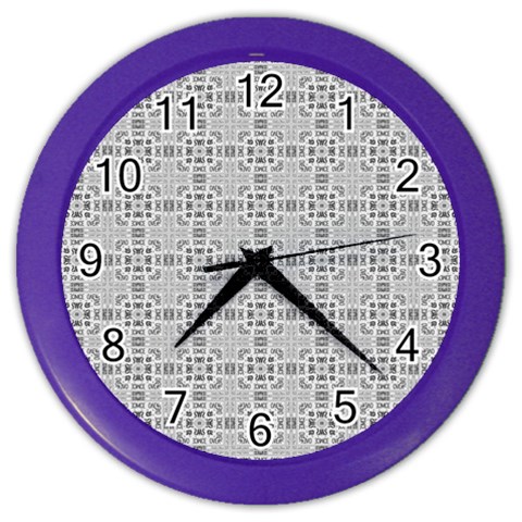 Dedertyui Color Wall Clock from ArtsNow.com Front