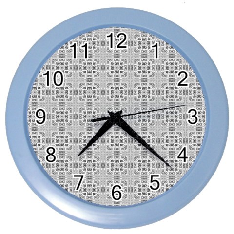 Dedertyui Color Wall Clock from ArtsNow.com Front