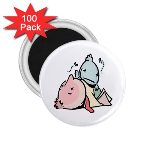 Dead Cartoons 2.25  Magnet (100 pack)  from ArtsNow.com Front