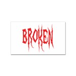 Broken Sticker (Rectangular)