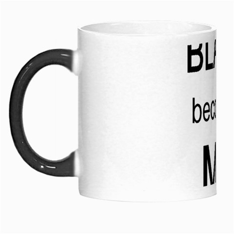 Black Becomes Me Morph Mug from ArtsNow.com Left
