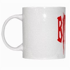 Biter White Mug from ArtsNow.com Left