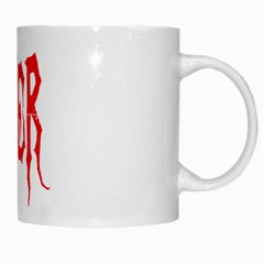 Biter White Mug from ArtsNow.com Right