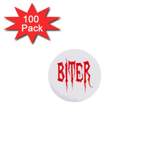 Biter 1  Mini Button (100 pack)  from ArtsNow.com Front