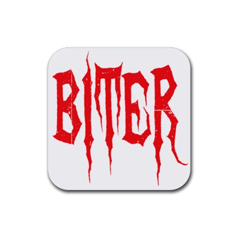 Biter Rubber Coaster (Square) from ArtsNow.com Front