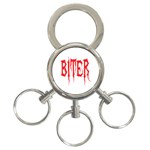 Biter 3-Ring Key Chain