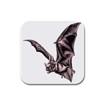 Vampire Bat Rubber Square Coaster (4 pack)