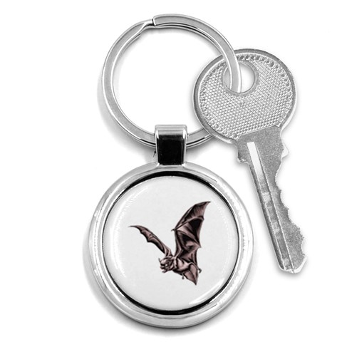 Vampire Bat Key Chain (Round) from ArtsNow.com Front