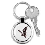 Vampire Bat Key Chain (Round)