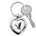 Vampire Bat Key Chain (Heart)