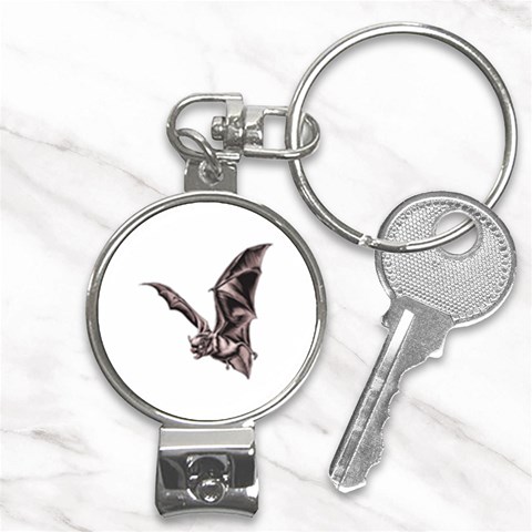 Vampire Bat Nail Clippers Key Chain from ArtsNow.com Front