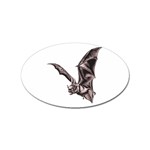 Vampire Bat Sticker (Oval)