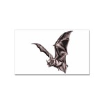 Vampire Bat Sticker (Rectangular)