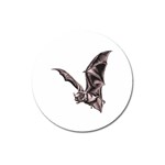 Vampire Bat Magnet 3  (Round)