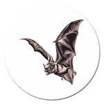 Vampire Bat Magnet 5  (Round)