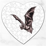 Vampire Bat Jigsaw Puzzle (Heart)