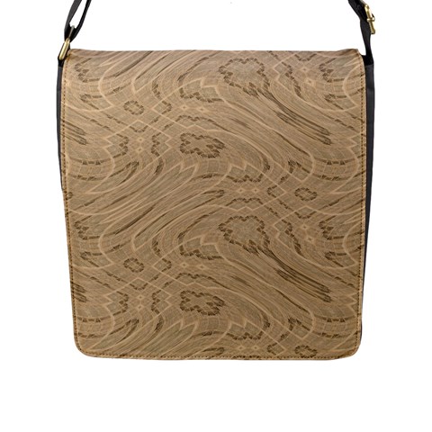 Nmsppr Flap Closure Messenger Bag (Large) from ArtsNow.com Front