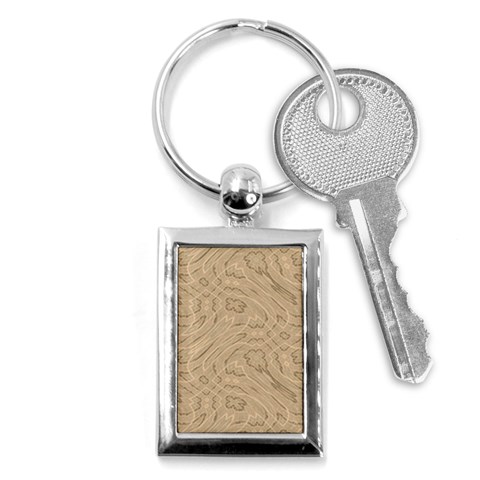 Nmsppr Key Chain (Rectangle) from ArtsNow.com Front