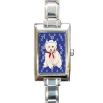  Rectangular Italian Charm Watch