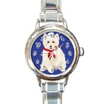  Round Italian Charm Watch