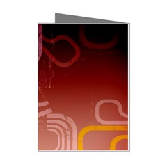 Urban Grunge Abstract 1 Mini Greeting Cards (Pkg of 8) from ArtsNow.com Left