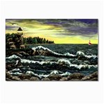 Cosgriff Point Lighthouse -AveHurley ArtRevu.com- Postcard 4  x 6 