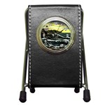 Cosgriff Point Lighthouse -AveHurley ArtRevu.com- Pen Holder Desk Clock