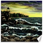 Cosgriff Point Lighthouse -AveHurley ArtRevu.com- Canvas 12  x 12 