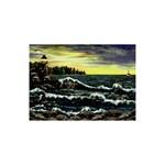 Cosgriff Point Lighthouse -AveHurley ArtRevu.com- 5  x 7  Desktop Photo Plaque 